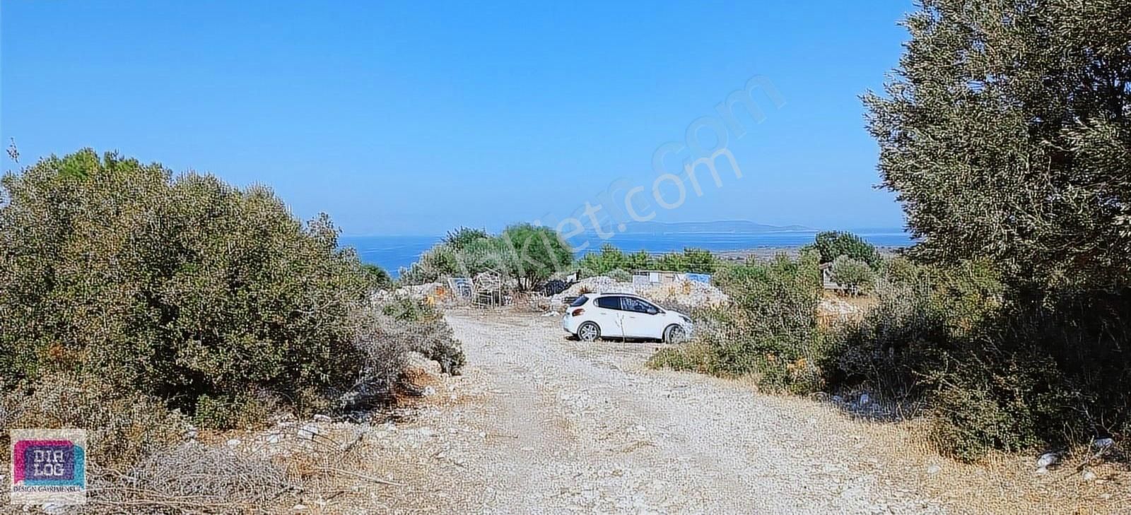 Çeşme Germiyan'da Deniz Manzaralı Satılık 602 M2 Tarla - Görsel 3