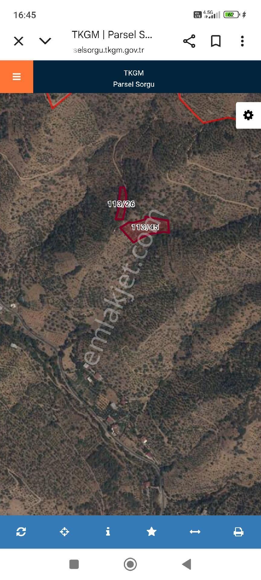 Kızıldere Köyünde 7212 M2 Satılık Bahçe - Görsel 2
