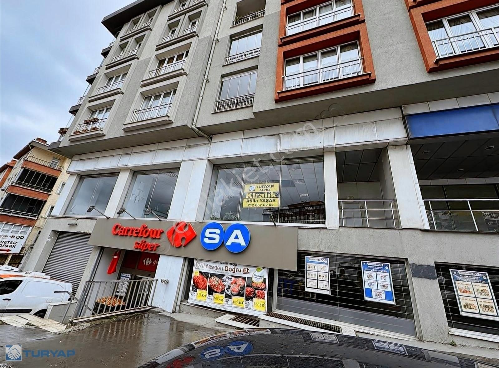 Banka Olarak Kullanılan 500 M2 Mağaza Kurumsal Firmalara Kiralık