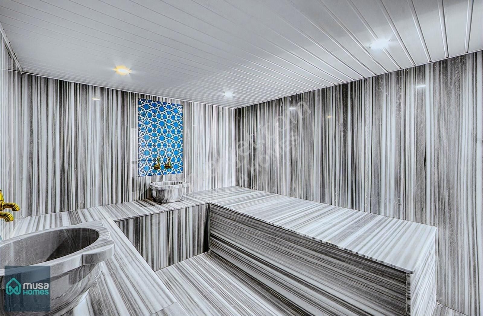 Alanya / Tepe | Modern Zarafette Triplex Villa - Görsel 23