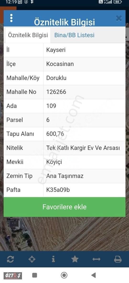Dorukluda Şahane Manzaralı Villa Arsası