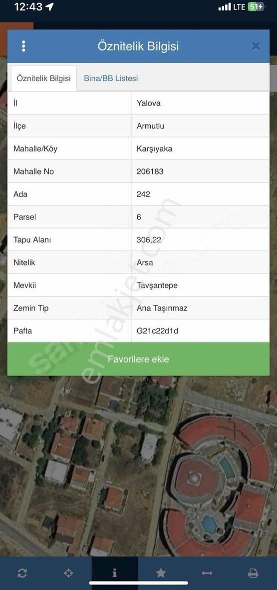 Muhteşem Manzaraya Karşı 3 Kat Villalık İmarlı Kupon Arsa