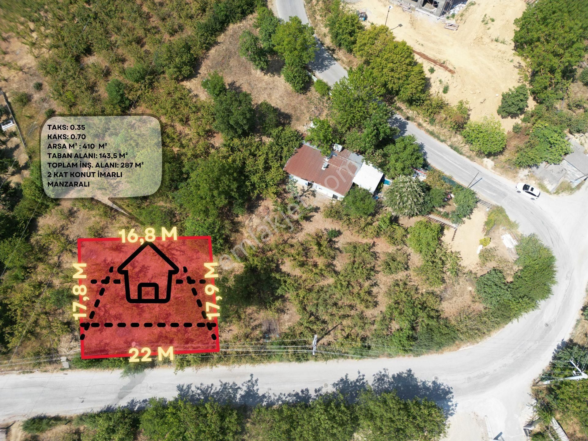 Elite Gd & Düzce Boğaziçinde Manzaralı Villalık Satılık Arsa
