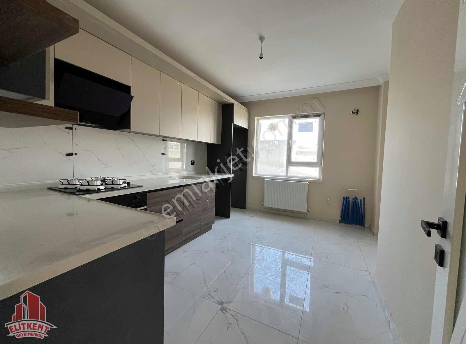 Elitkent'den Sıfır Yapılı Geniş Oturuma Hazır Daire 3+1 Daire