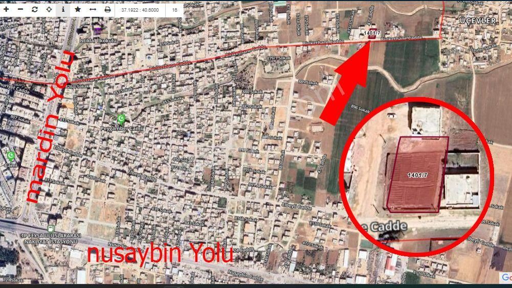 Yüceay Emlak Prikethane Caddesi 20mt Yol Üzeri Satılık Köşebaşı 1 Dönüm Arsa