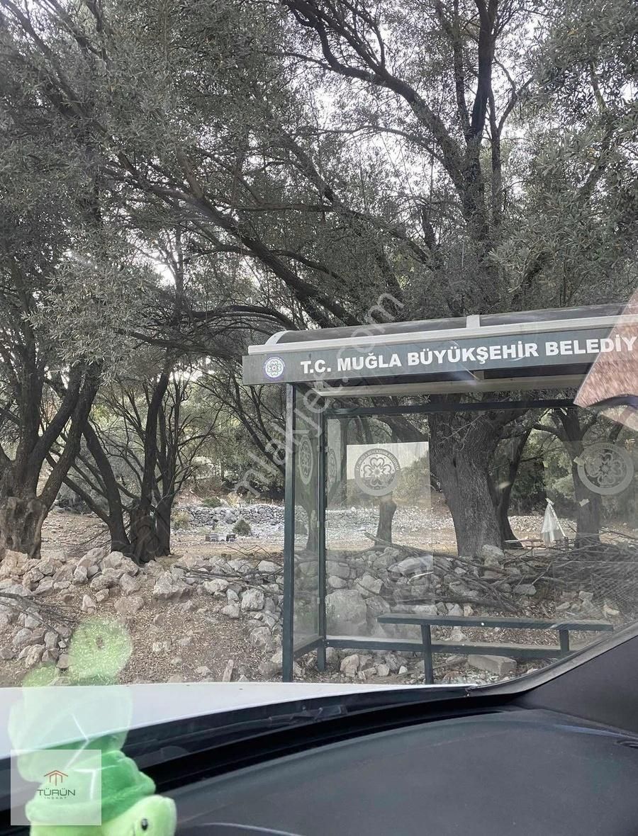 Fethiye Karağaçta 1083m2 Deniz Manzaralı Resmi Yollu Tarla - Görsel 16