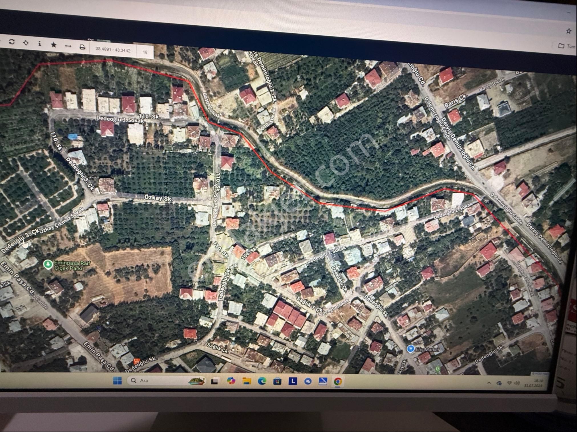 Edremit Eminpaşa Mah. Satılık 600m2 Mustakil Tapulu Arsa 🚨