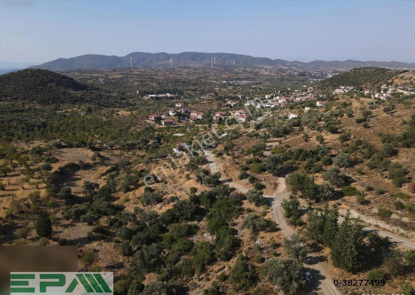 Epa Datça'dan Hızırşah'ta 6 Dönüm Kadastral Yolu Olan Tarla - Görsel 9