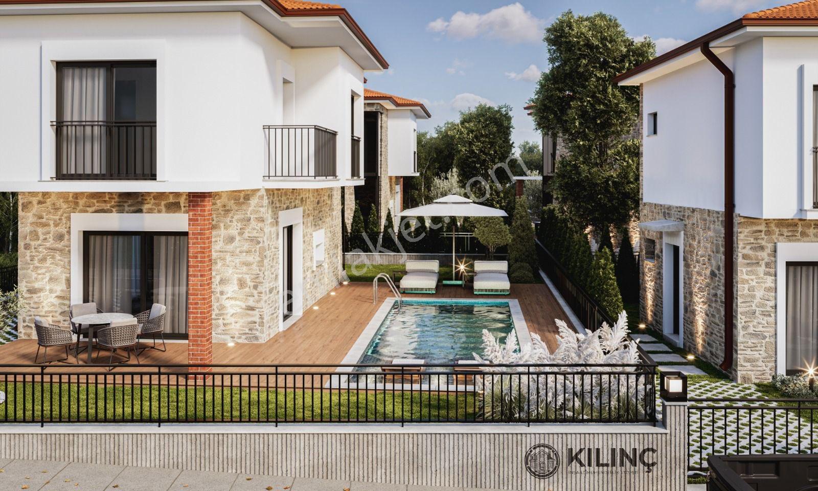 Kuşadası Güzelçamlı’da Harika Doğası Ve Denizi İle Özel Havuzlu 4+1 Villamız Satışdadır - Görsel 18