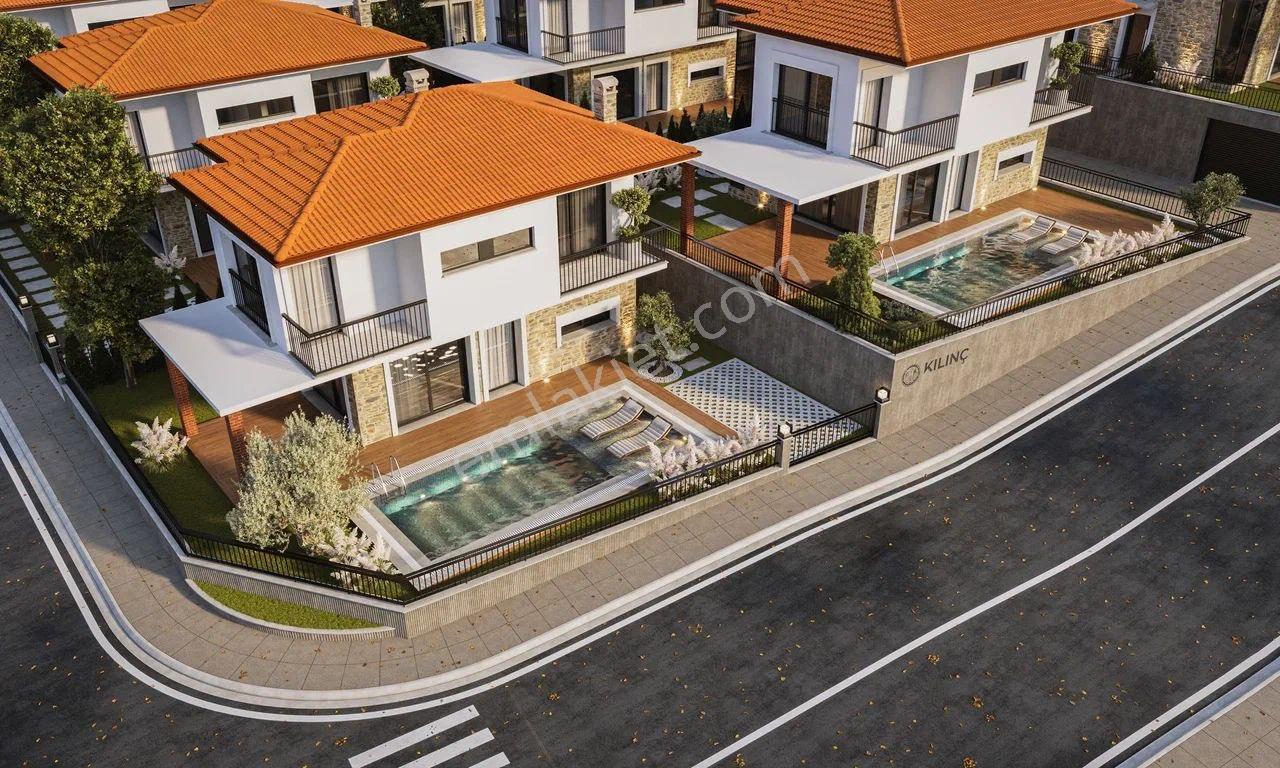 Kuşadası Güzelçamlı’da Harika Doğası Ve Denizi İle Özel Havuzlu 4+1 Villamız Satışdadır - Görsel 15