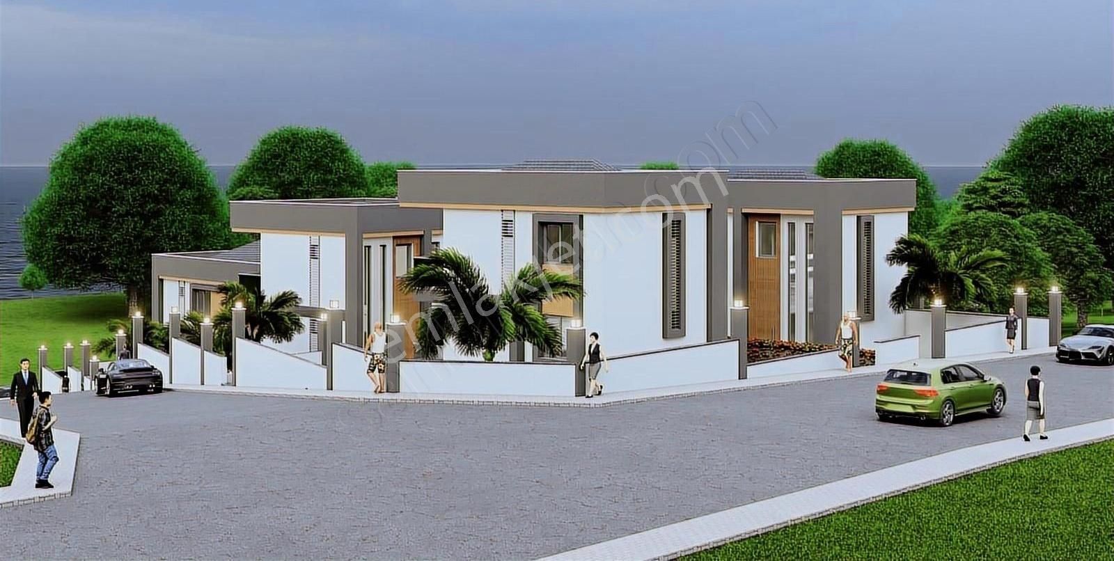 Davutlar Merkezde 6 Villalık Doğa Manzaralı Arsa - Görsel 17