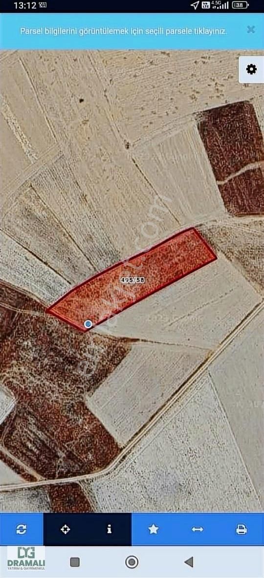 Afyonkarahisar Evciler Kayalık 3166m² Yola Cephe Satılık Tarla