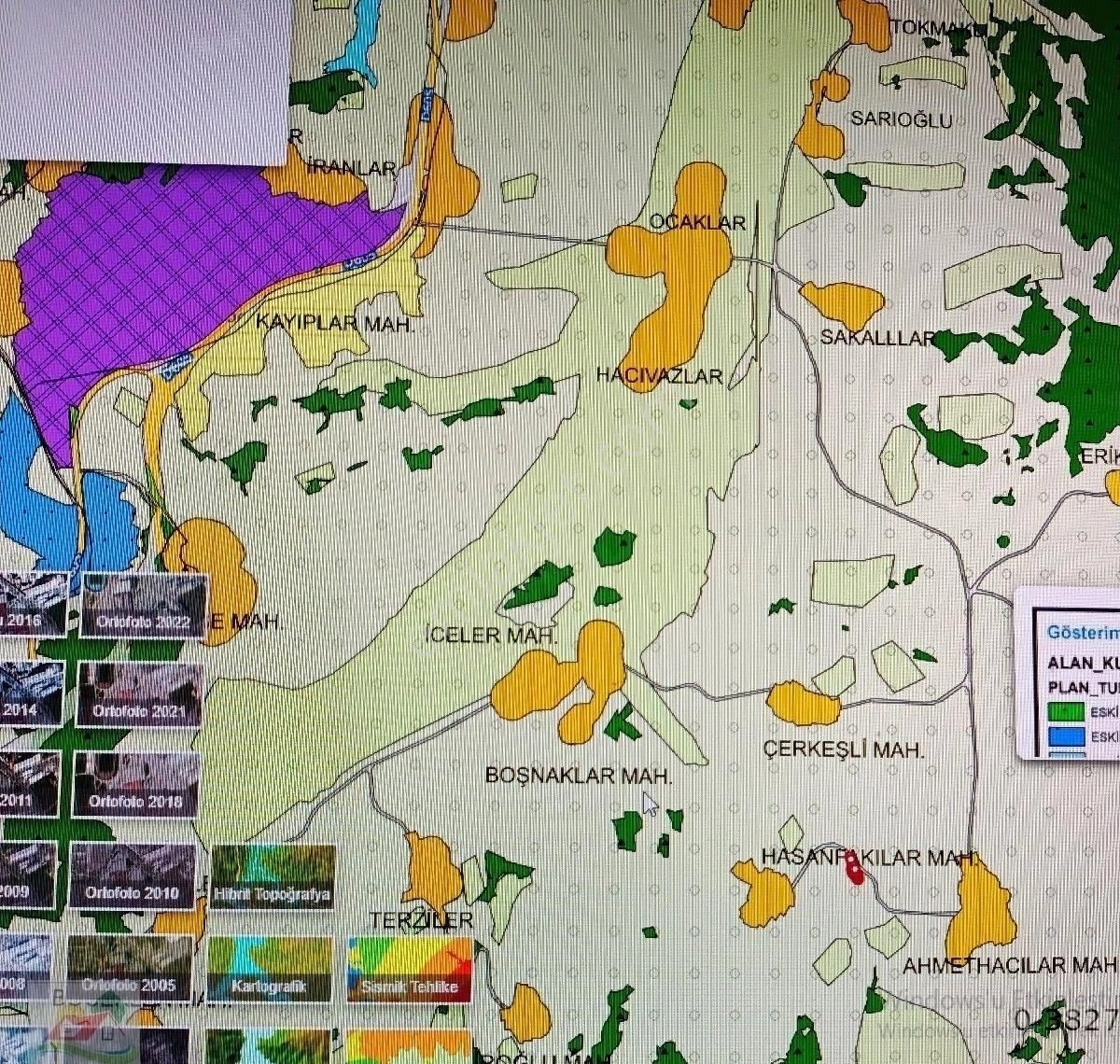 Kandıra Organize Sanayine Yakın Bölge Ahmethacılarda 1421 M2 Müstakil Parsel