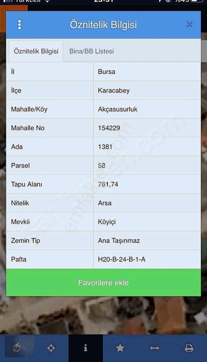 Satılık 760 M2 Arsa(bölgenin En Ucuzu) - Görsel 11