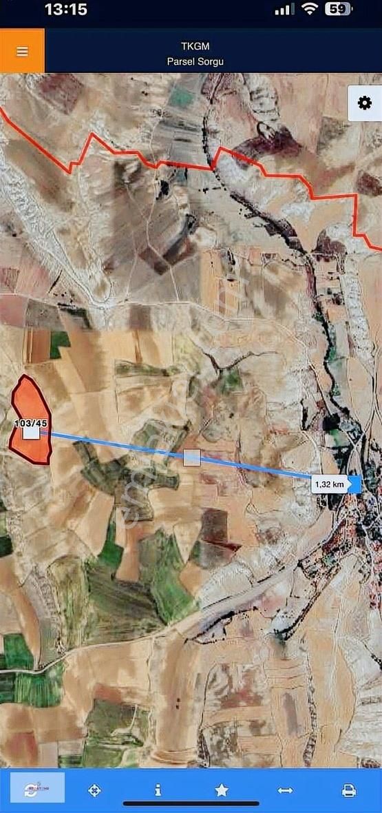 Çorum Merkez İğdeli'de Müstakil Tapulu Satılık Tarla