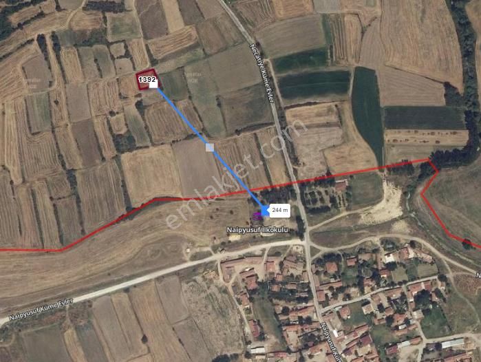 Edirne Havsa Necatiye Köyünde Yolu Olan Fırsat Tarla
