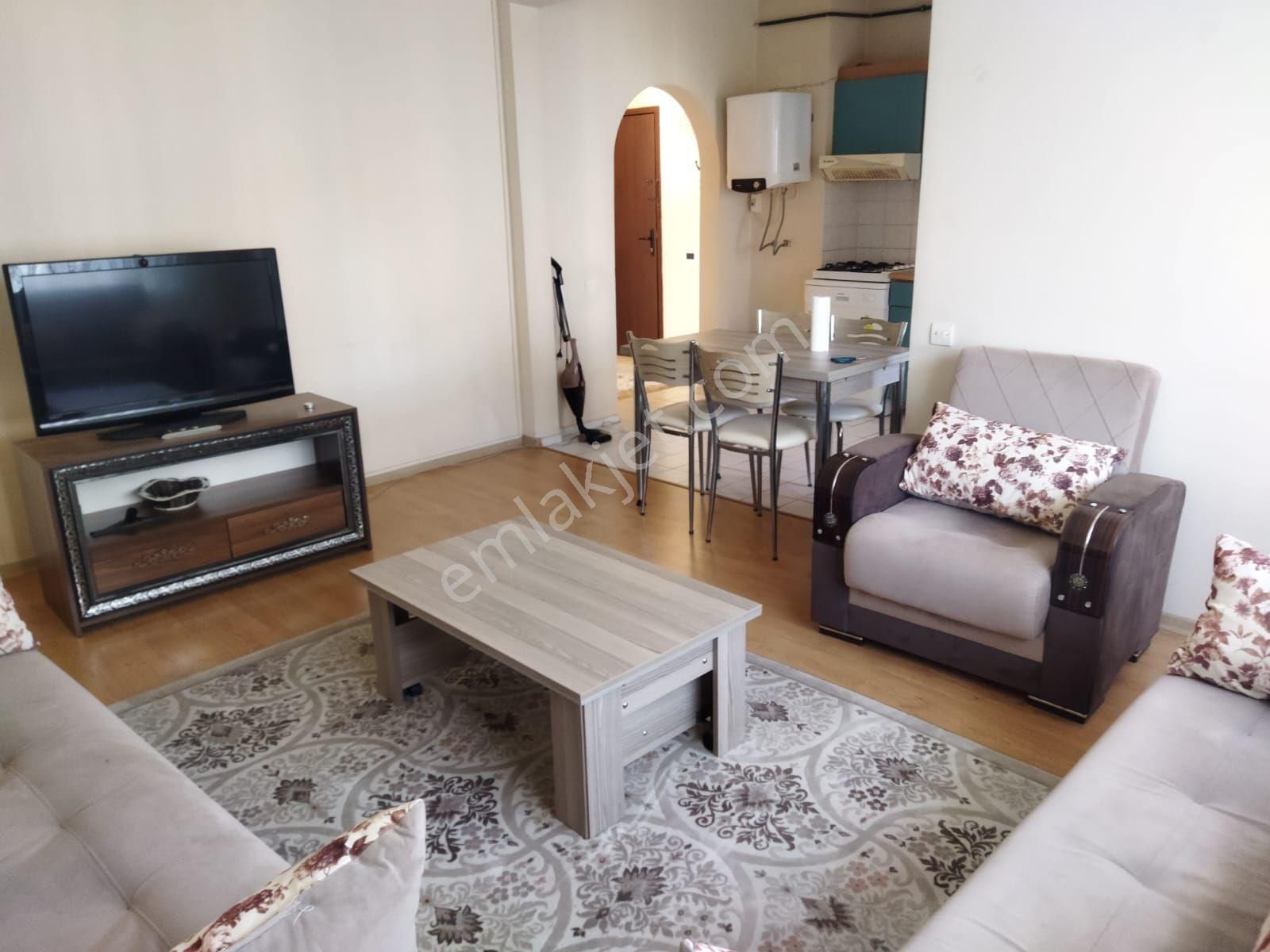 Kare Emlak'tan Mutlukent-ırmak Bloklarında Eşyalı Kiralık 1+1 Daire