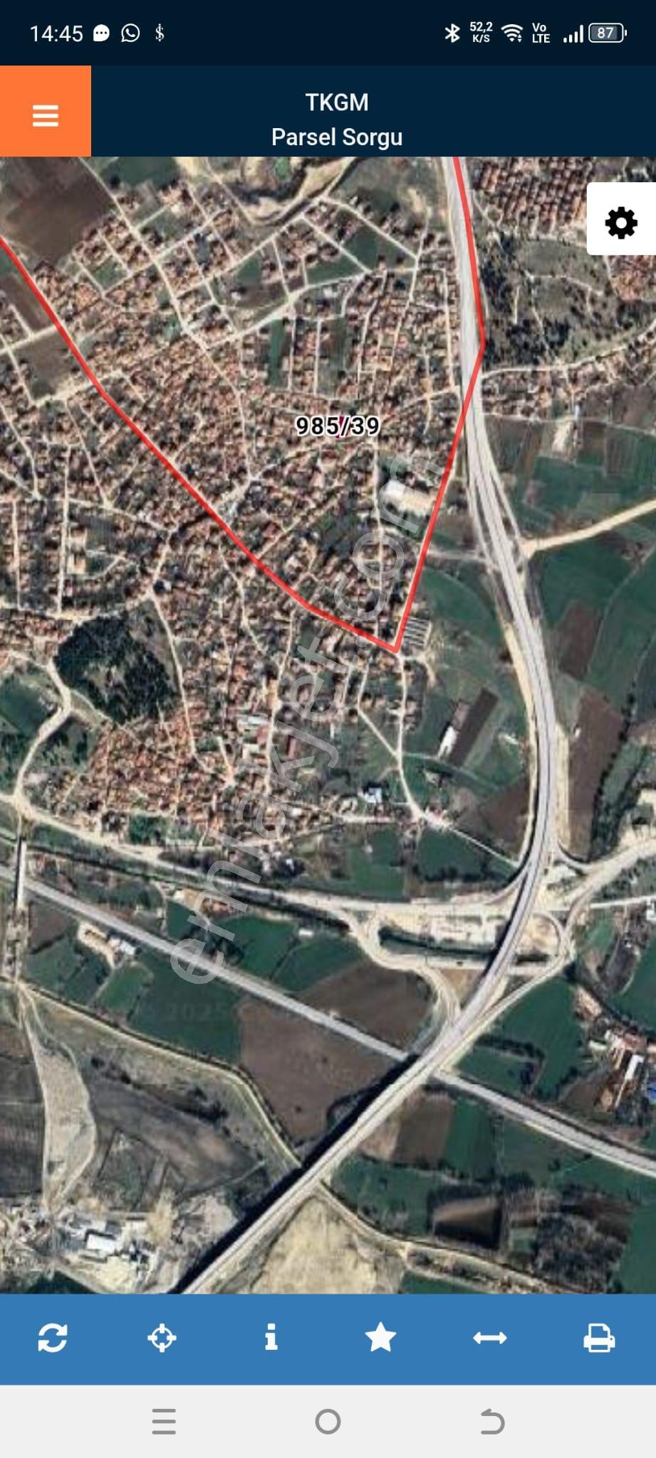 Edirne Merkez Yıldırım Hacı Sarrafta Cadde Üstü Satılık Arsa - Görsel 3