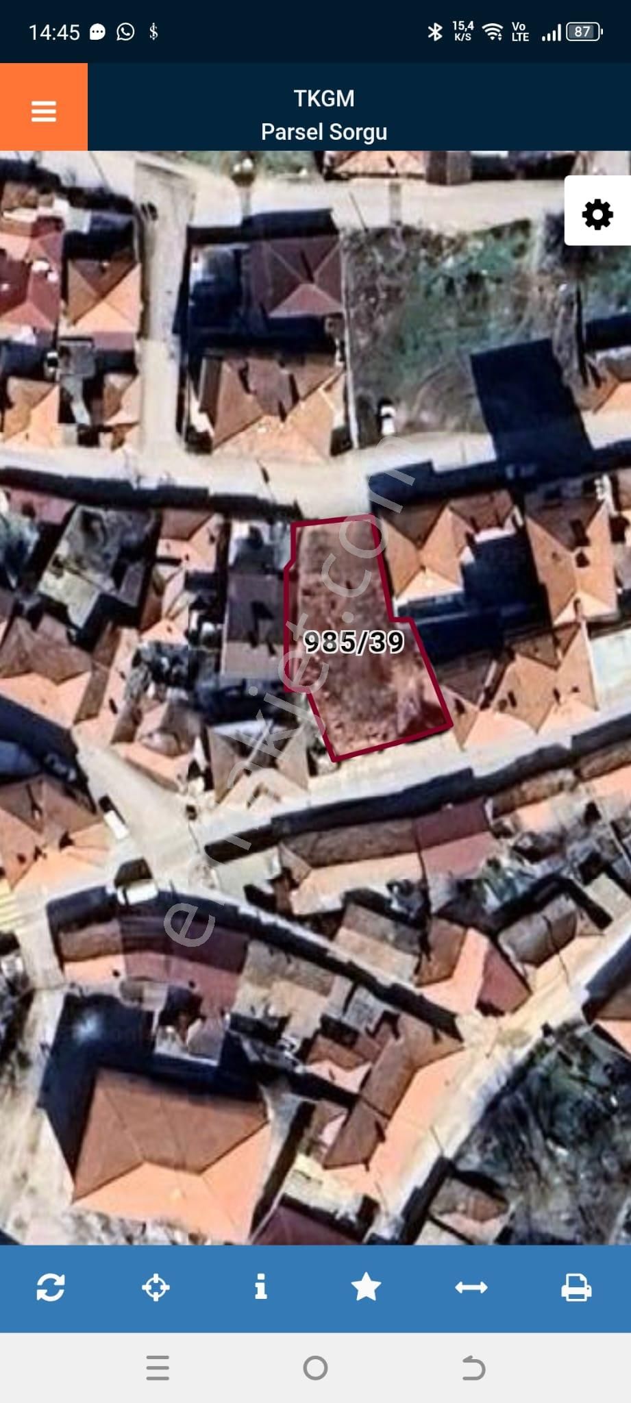 Edirne Merkez Yıldırım Hacı Sarrafta Cadde Üstü Satılık Arsa