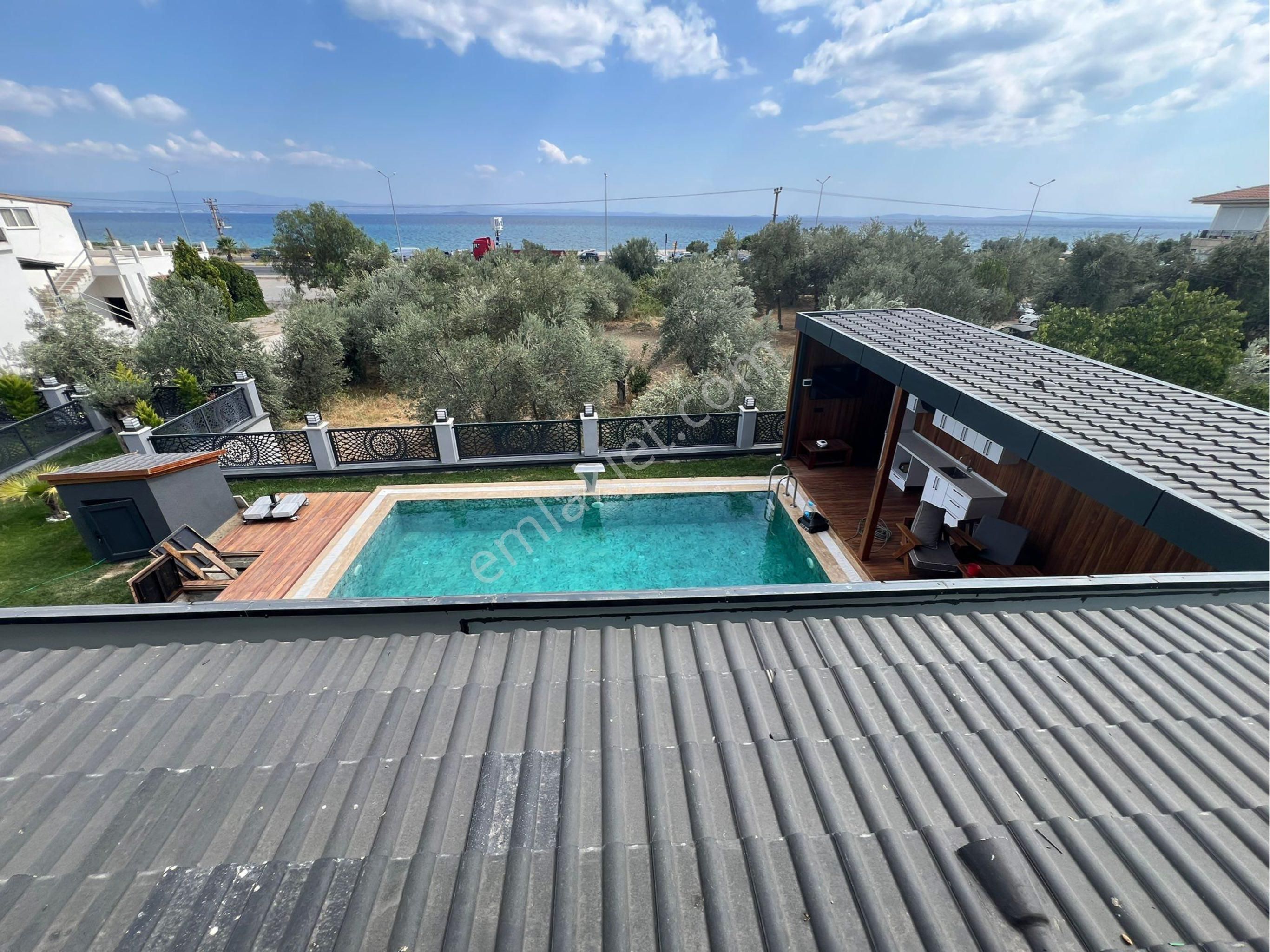 🩷cemre Emlaktan Özel Tasarımlı Denize 50 M Havuzlu Satılık Sıfır Villa🩷 - Görsel 19