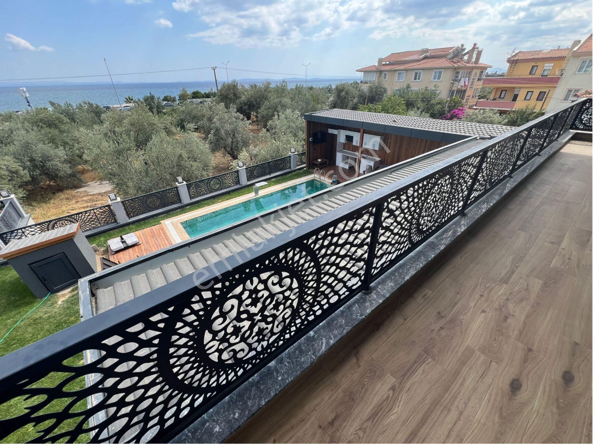 🩷cemre Emlaktan Özel Tasarımlı Denize 50 M Havuzlu Satılık Sıfır Villa🩷 - Görsel 20