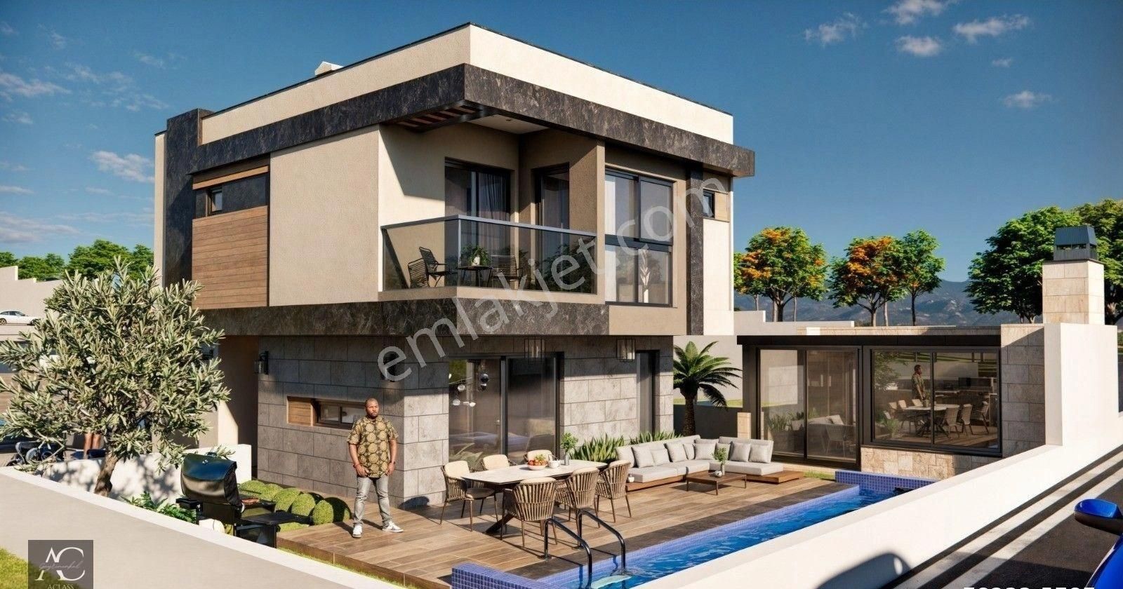 Aclass'dan Kuşadasında Satılık Özel Havuz/ Otoparklı-geniş Bahçeli-yeni-lüx-tamamı Müstakil Villalar - Görsel 9