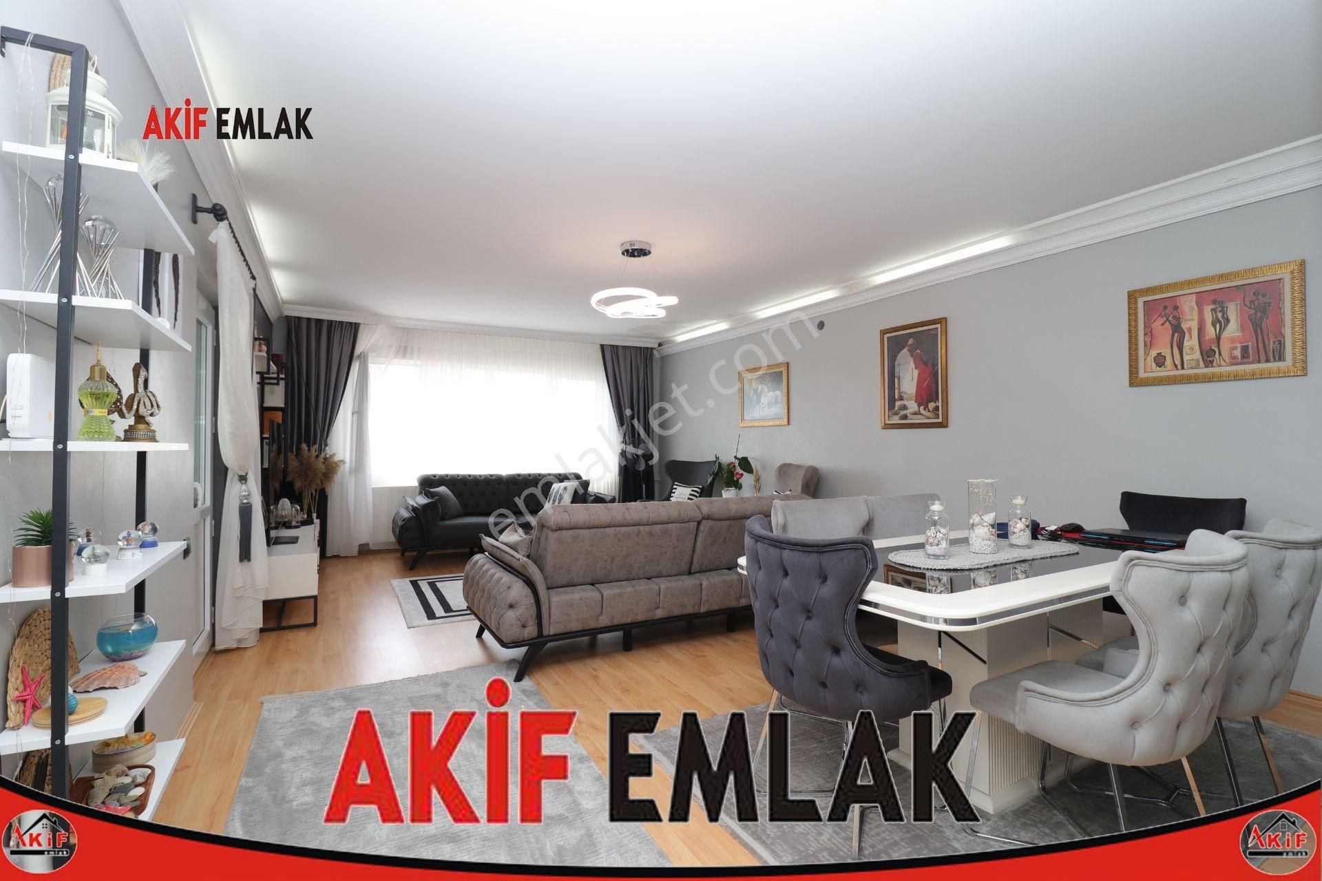 Akif'ten Elvankent Banka Bloklarında Ful Yapılı 3+1 Satılık Daire
