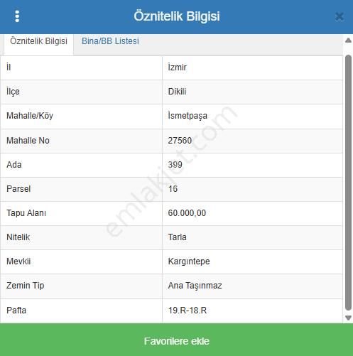 İzmir Dikili'de Geleceğe Yatırımlık Fırsat Arsa - Görsel 3