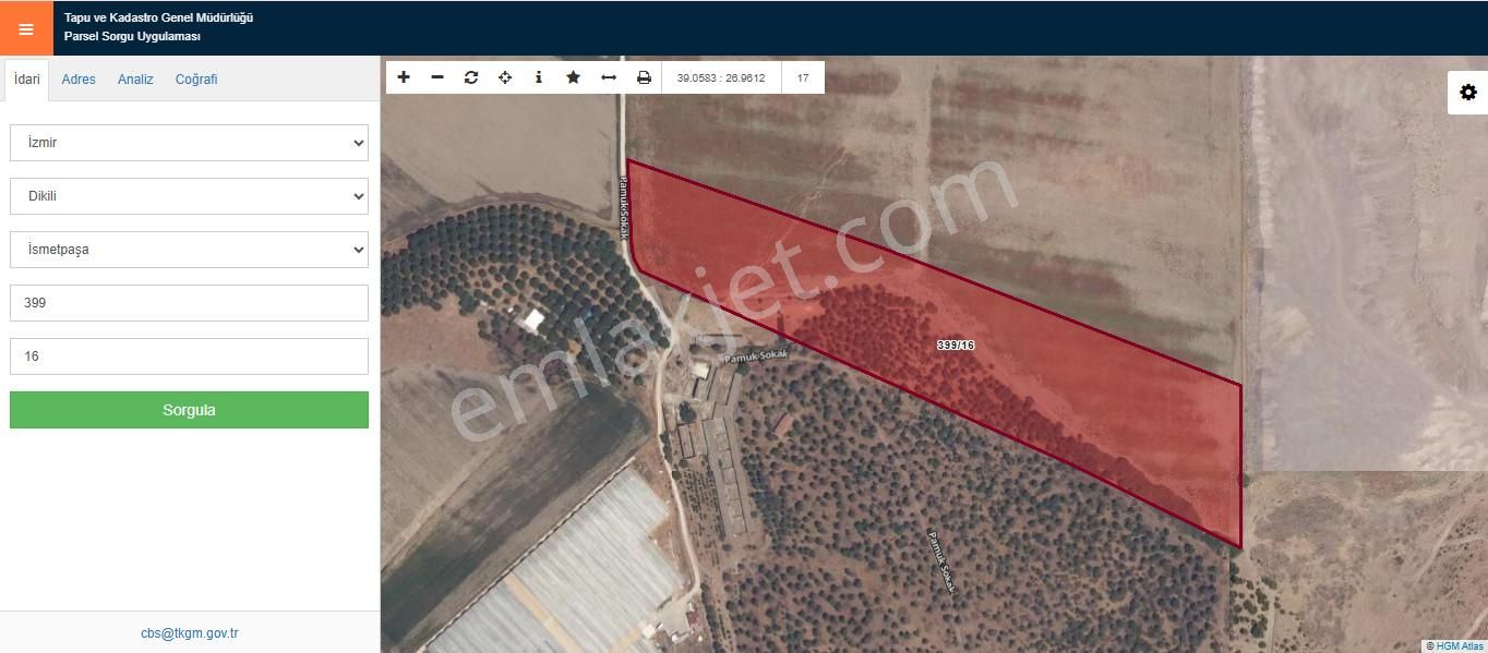 İzmir Dikili'de Geleceğe Yatırımlık Fırsat Arsa