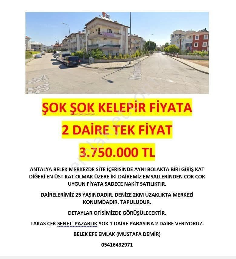 2 Daire Tek Fiyat Aldın Aldın