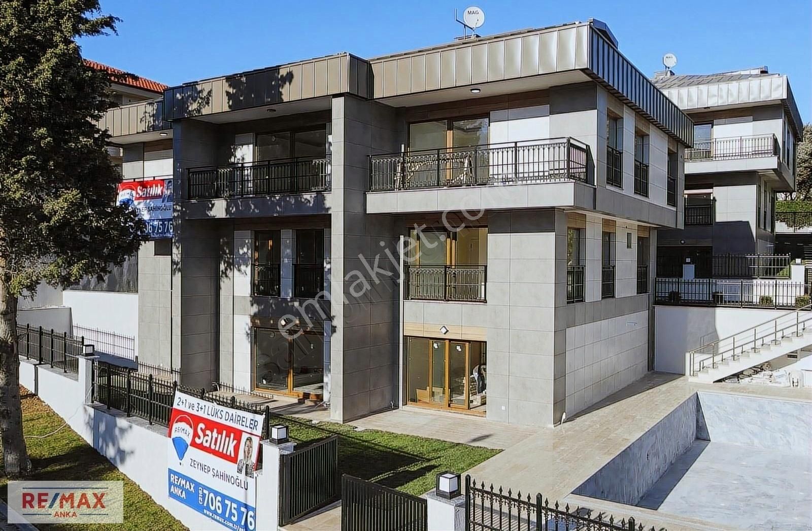 Remax Anka 'dan Satılık Lüks Sıfır 3+1 Çatı Dubleks Daire
