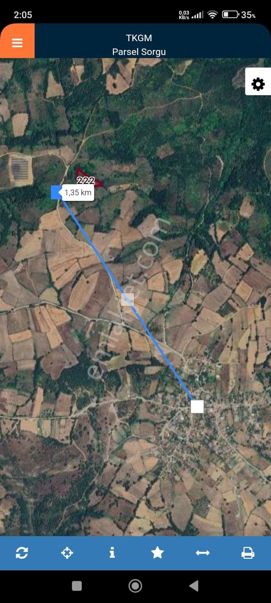 Doğaca Köyü 7000 M2 Yatırımlık Tarla Çan Çanakkale - Görsel 7