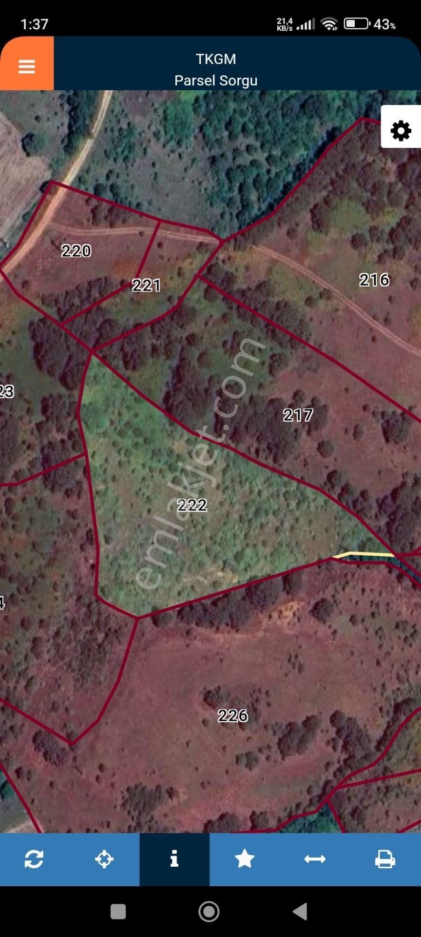 Doğaca Köyü 7000 M2 Yatırımlık Tarla Çan Çanakkale - Görsel 4