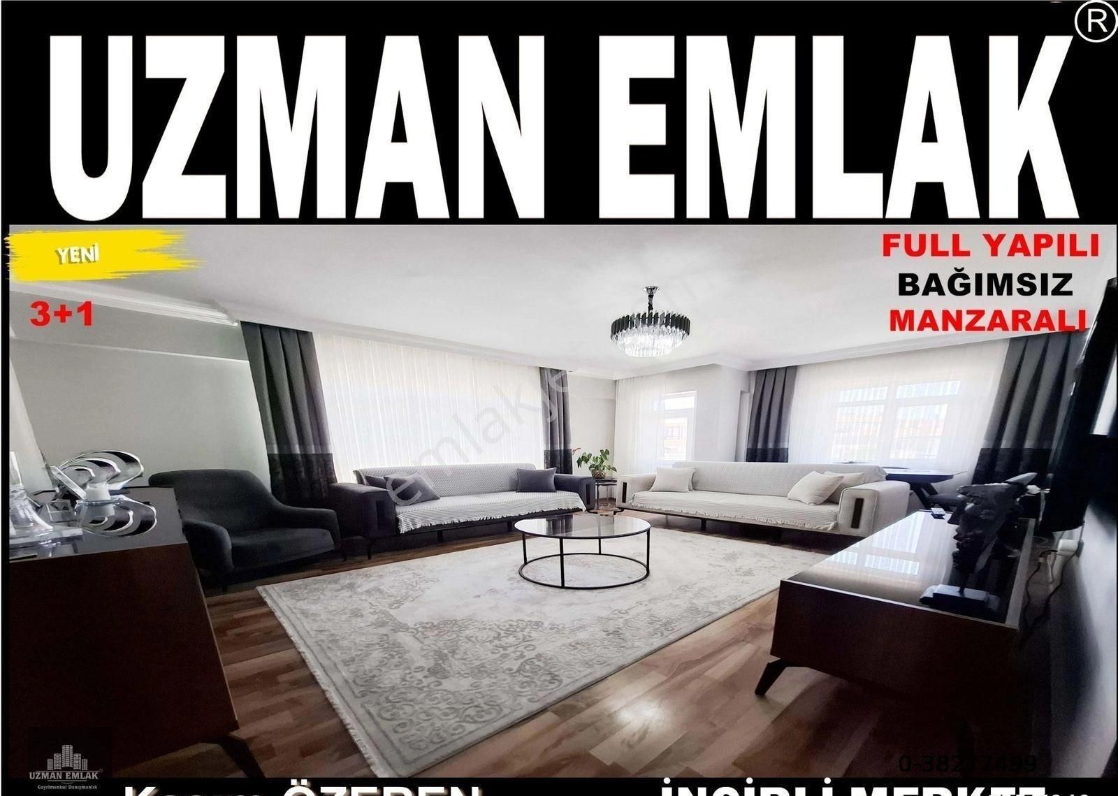 Uzman Emlak'dan İncirli Mh'de Cadde Yakını Katta Full Yapılı Manzaralı,güneşli Bağımsız 3+1 Daire