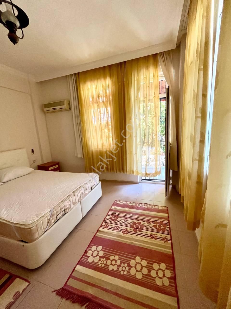 Fethiye Çalış Plaja 50 Mt Mesafede 1+1 Eşyalı Daire Uzun Dönem