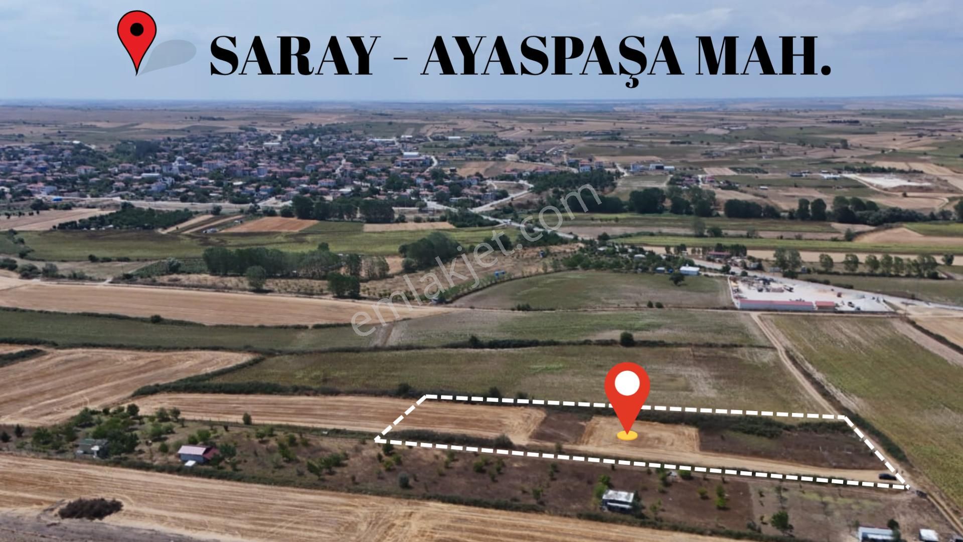 Güven'den Saray - Ayaspaşa'da 500m² İmar İçi Satılık Parsel.....