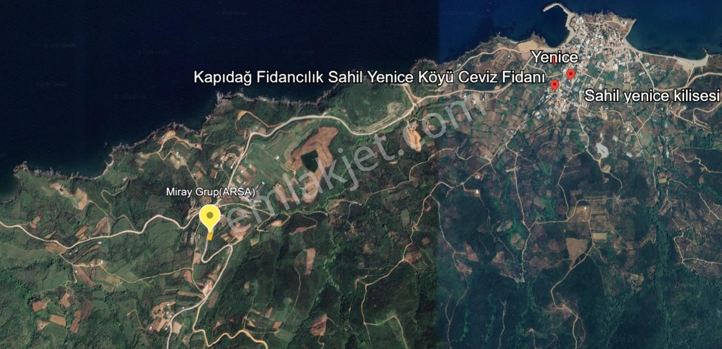 Mıray Gayrımenkul- Satılık Arsa ( Çırpılık) - 779.44 M² -bandırma Sahıl Yenıce Mahalle - Görsel 6