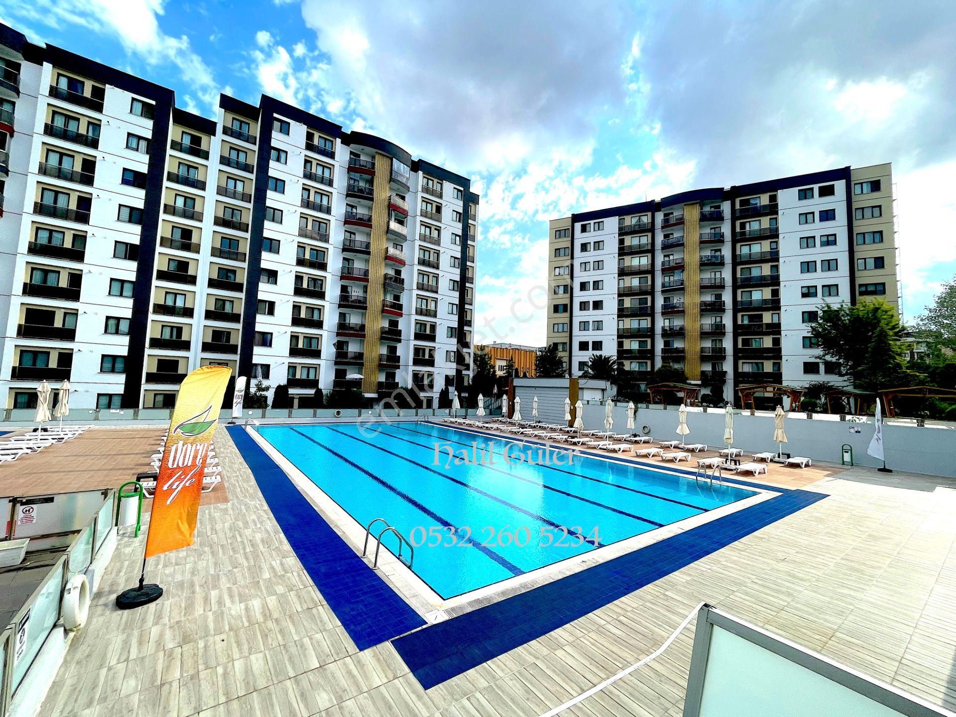 Dorelife Sitesi Boş Satılık 2+1 Daire Havuz Cephe Halil Güler