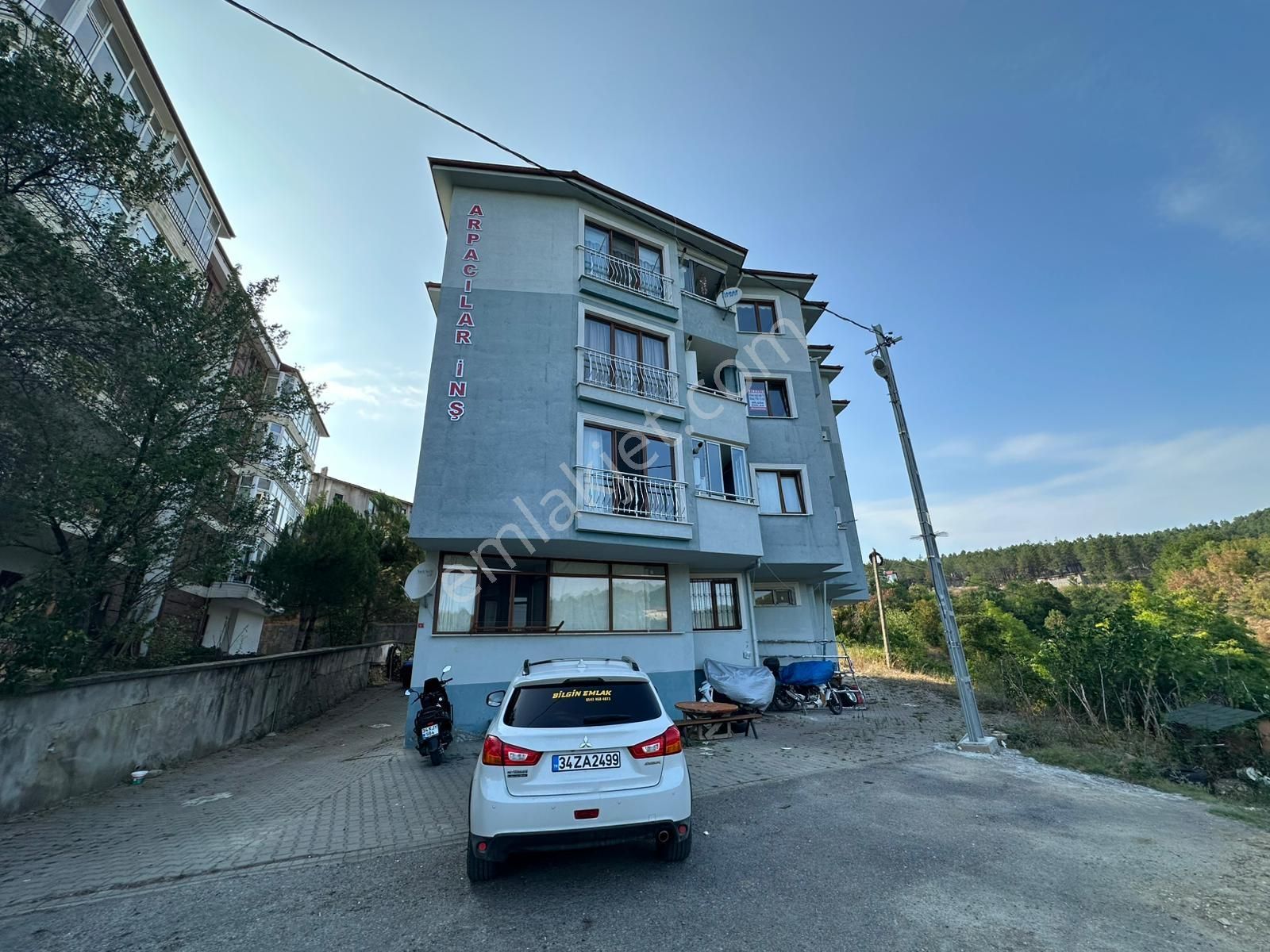 Bilgin Emlakatan Merkez Konumda 2+1 Çift Wcli Çift Balkonlu Kiralık Daire