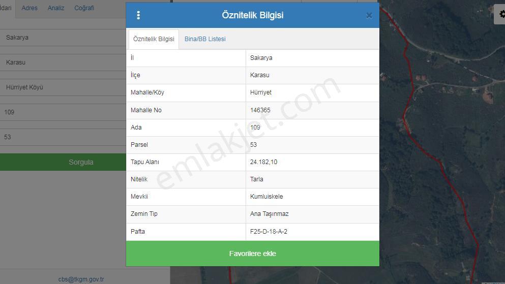 Sakarya/karasu/hürriyetacil Satılık Bahce - Görsel 3