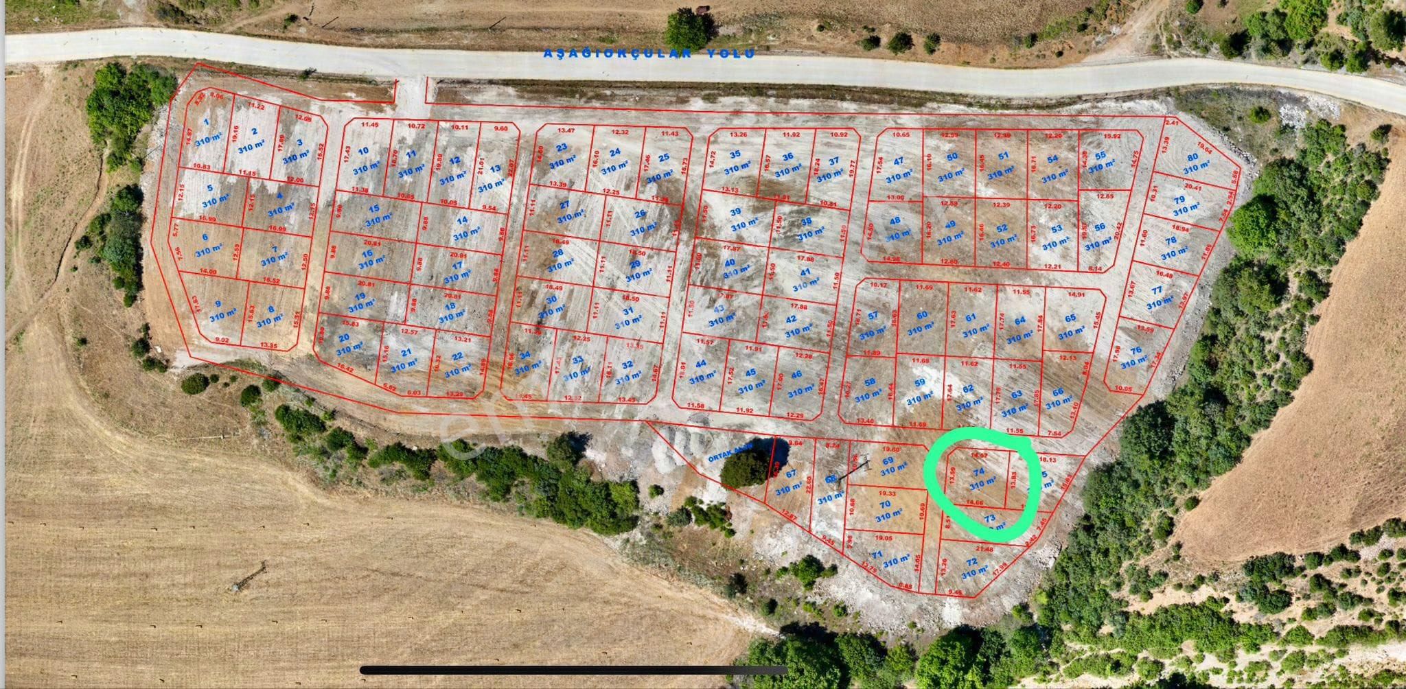 Kısa Bir Süre Çok Uygun Fiyata 310m Arsa