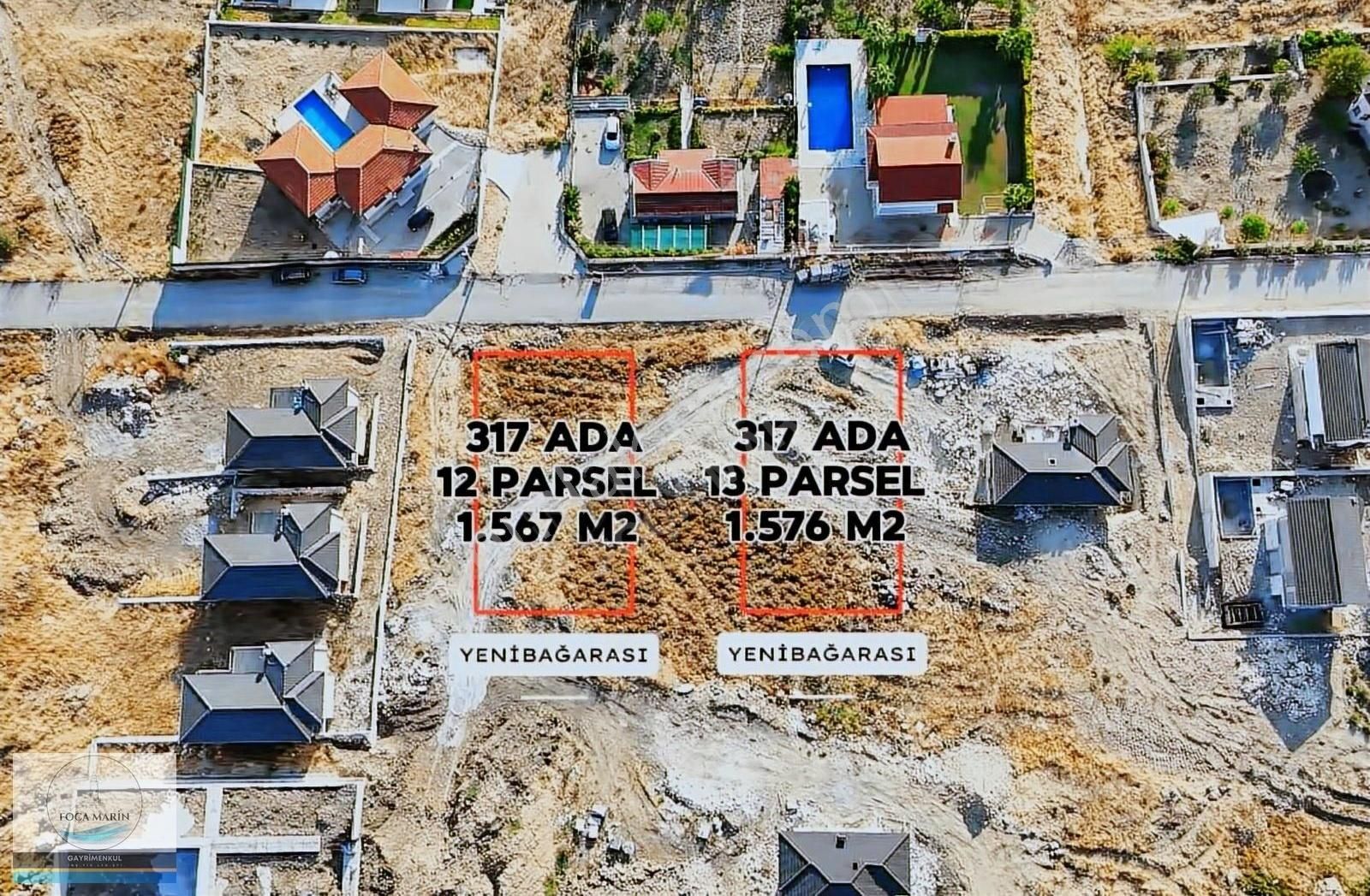 Foçaköy'de 3 Villa İmarlı Arsa 1.576 M2 - Görsel 4