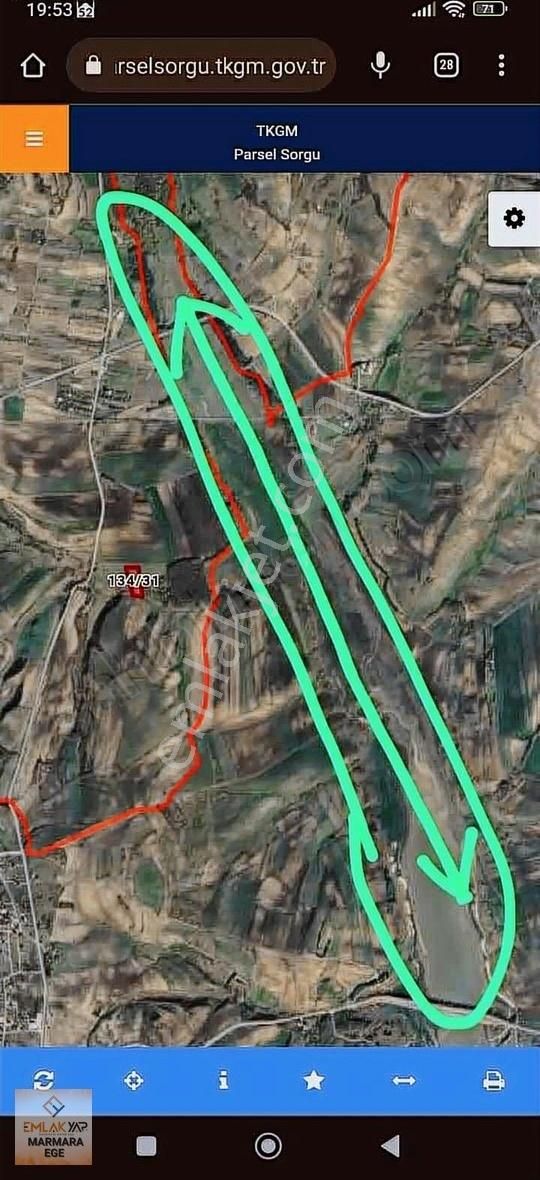Emlakyap Tan Kanal İstanbul A Cephe 7814 M2 Satılık Arsa