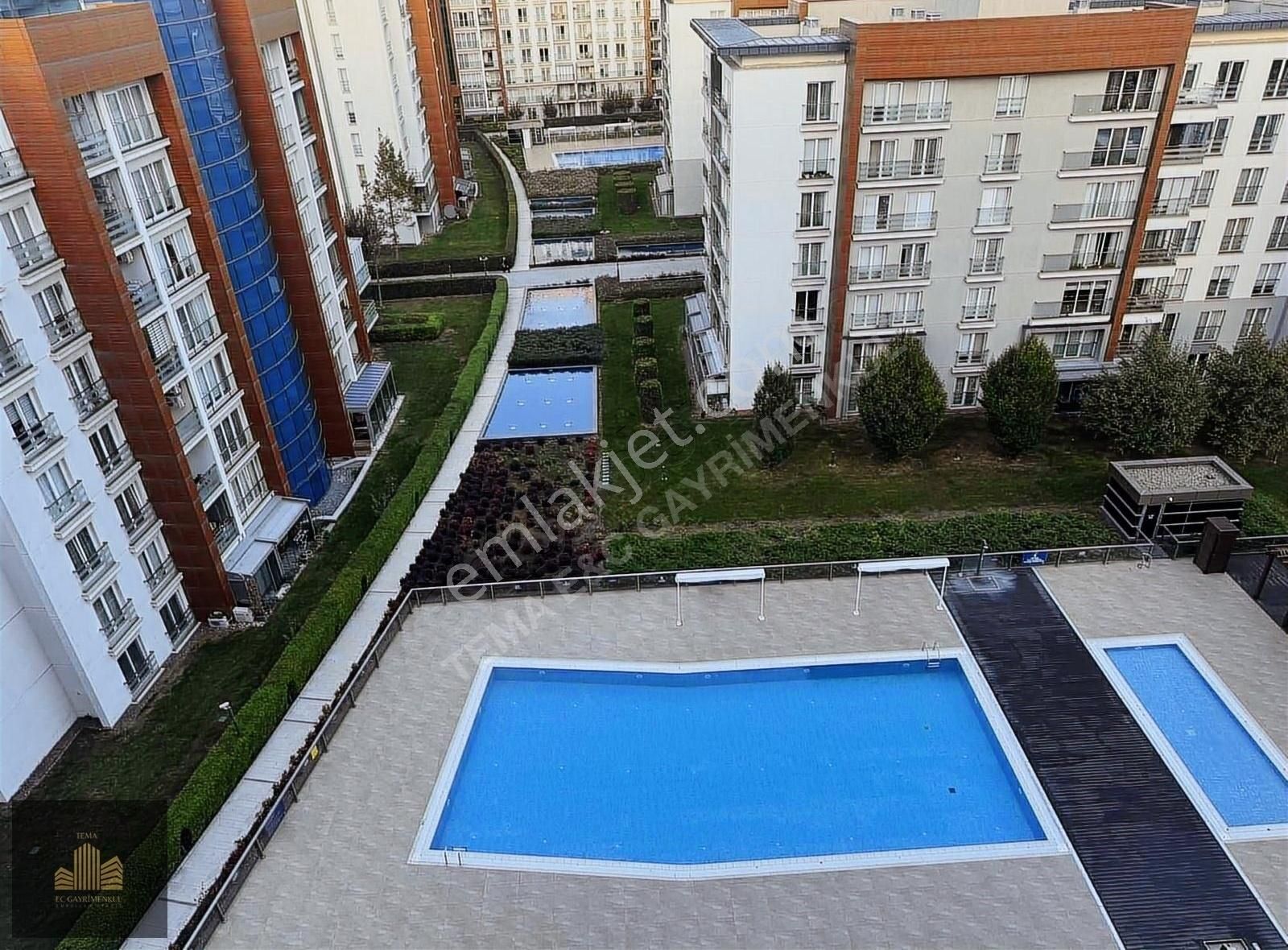 E&c Tema İstanbul 1 De Satılık 3+1 155 M2 Havuz Peyzaj Man Daire