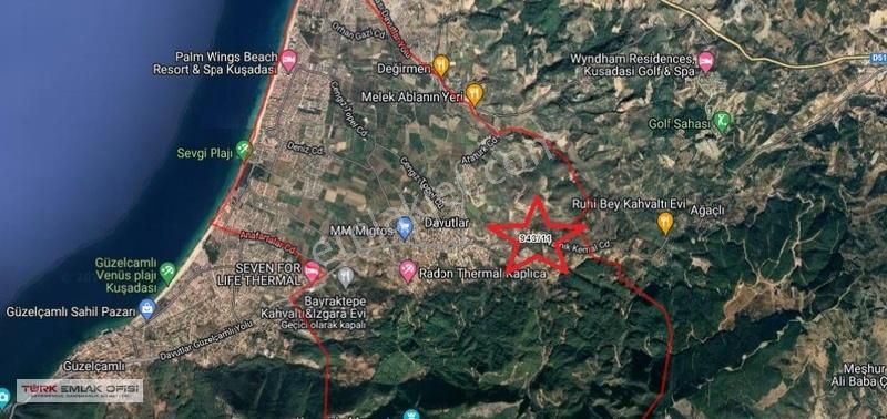 Kuşadası Davutlarda Satılık 184 M2 Arsa