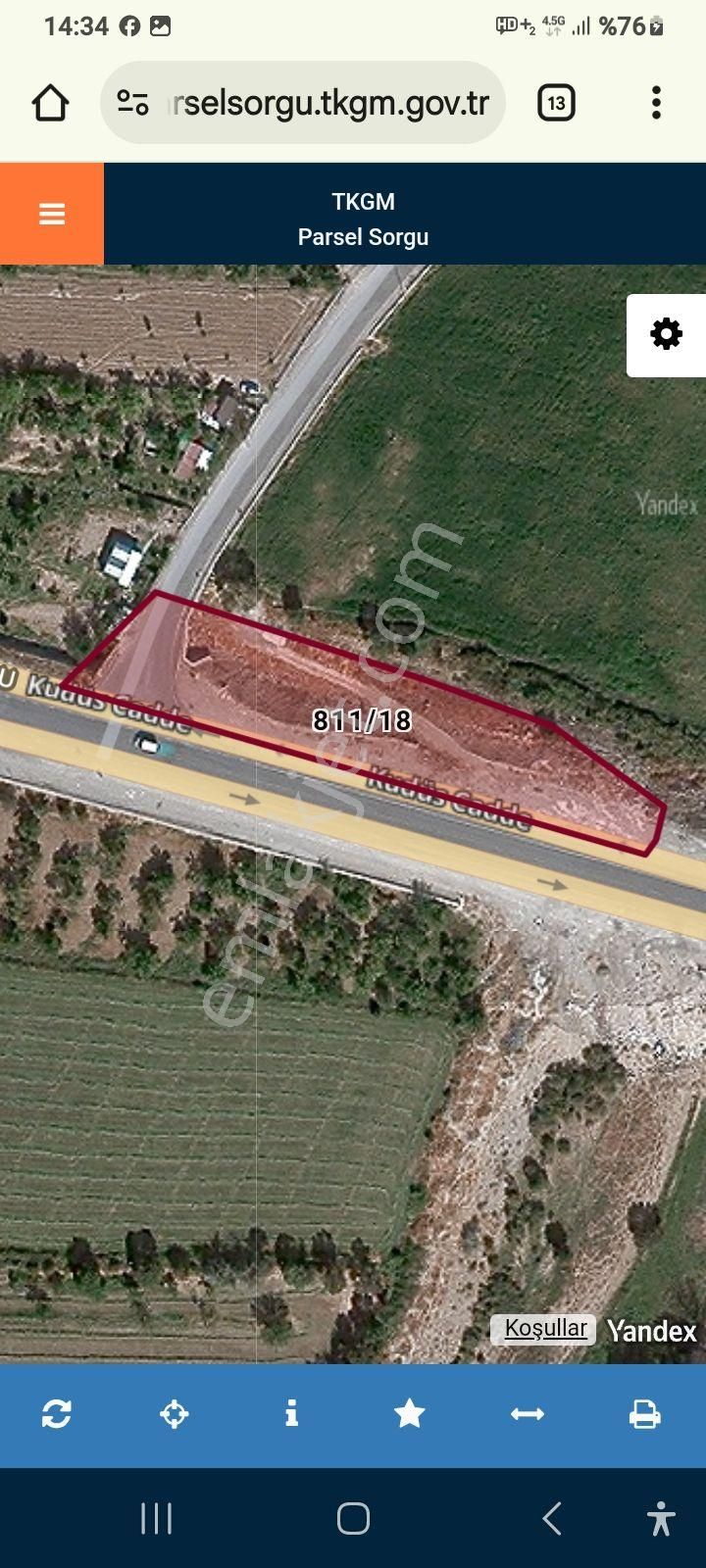 Beydağ Emlak Tan Carmuzu Kuşak Yoluna Cepheli İmar Dahilinde Olup Yatırım İçin İdeal