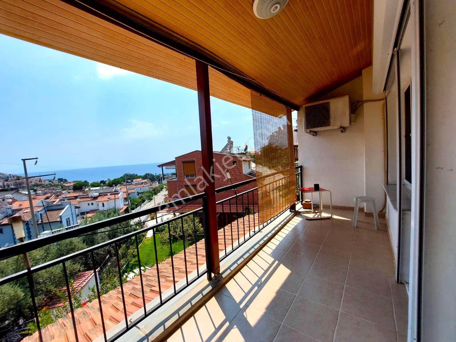 İzmir Seferihisar Doğanbey De Satılık Deniz Manzaralı Bahçeli Yazlık 4+1 - Görsel 21