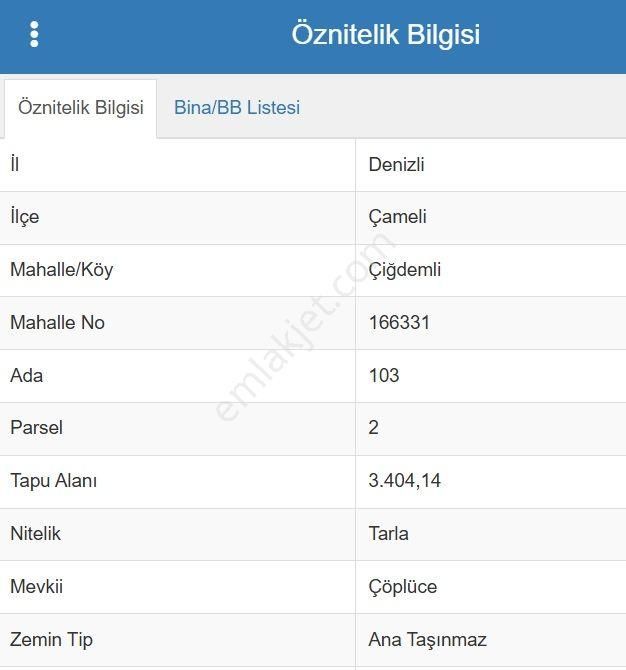 🦋lobby Fortis'ten Satılık Çameli Çiğdemli'de 3404 M² Tarla🦋 - Görsel 8