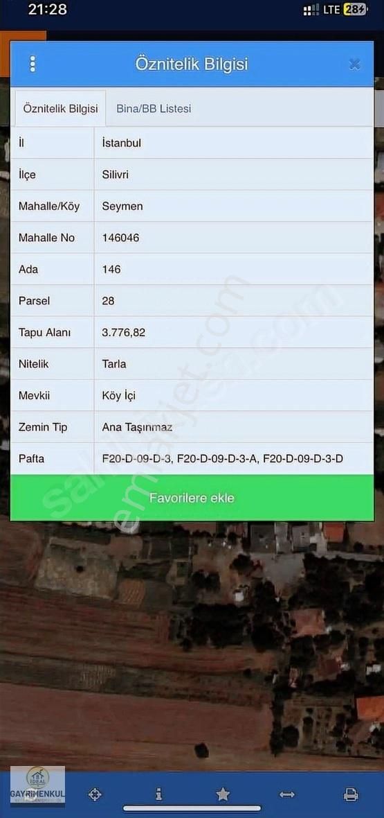 İdeal Den Seymen Mah De Satılık Arsa - Görsel 9