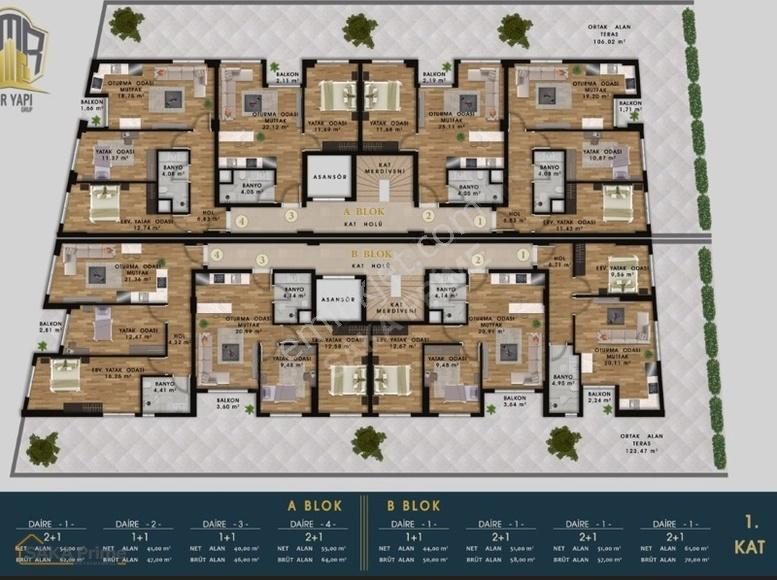 Aliağa Yaşam Merkezi Blok Nizam Projemizde 1+1 Satılık Daire ; - Görsel 9